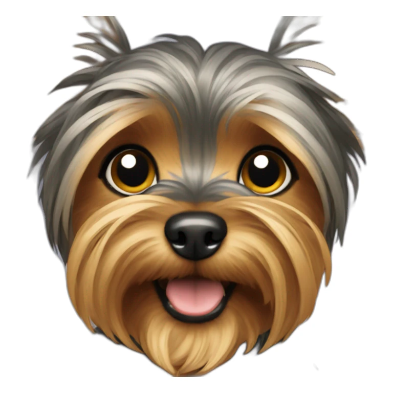 female yorkshire terrier sticker