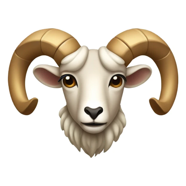 Aries zodiac symbol sticker