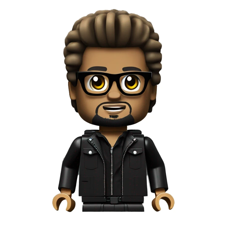 THE WEEKND lego full body sticker