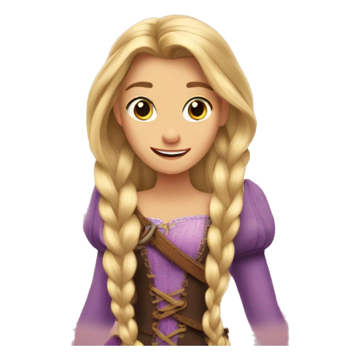 rapunzel sticker
