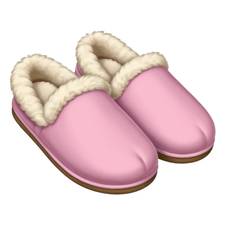A pink house slipper thrown by the mother. sticker