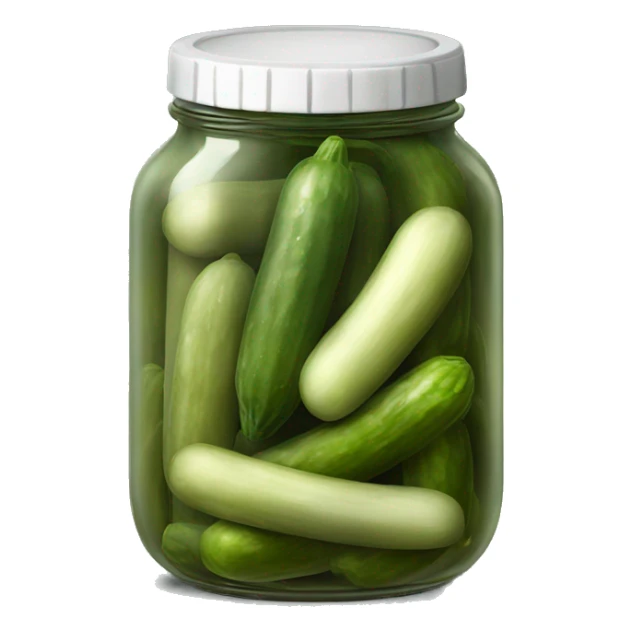 jar of pickles and a joint sticker