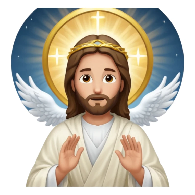 jesus go to the heaven sticker