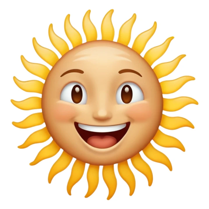 laughing face with sound waves radiating around it sticker