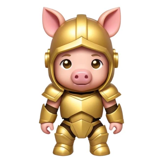 Minecraft baby Piglin sticker