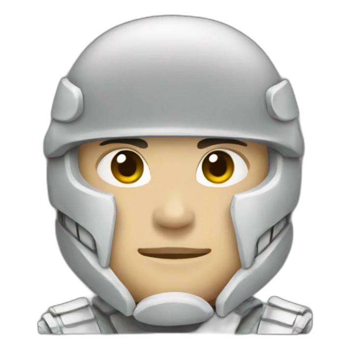 military white skin armor sticker