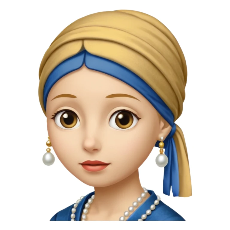 Girl with a Pearl Earring  sticker