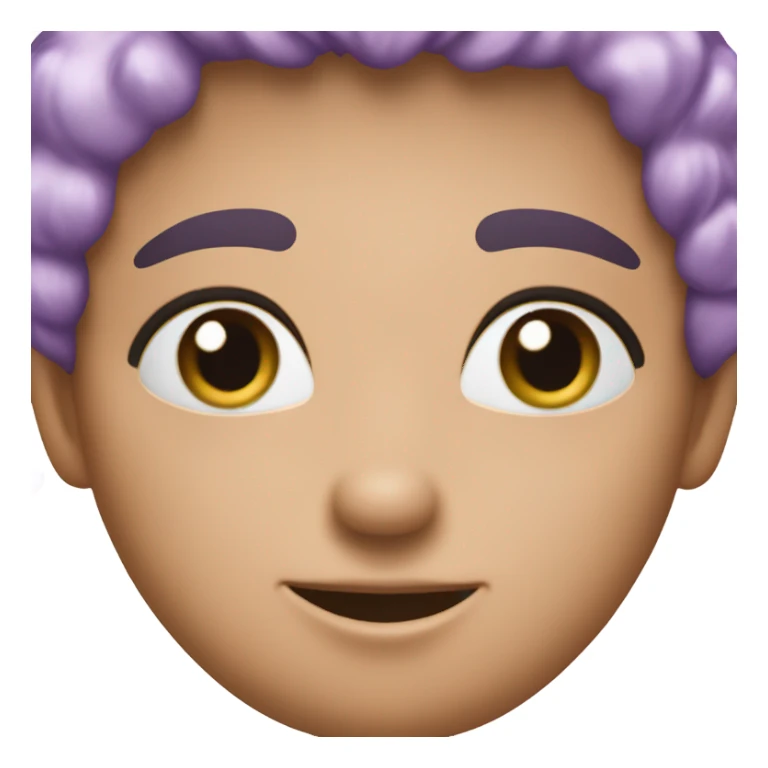 pastel purple sparkle heart  sticker