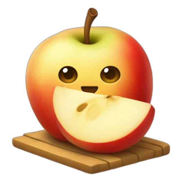 Pomme de terre qui embrasse un chat sticker