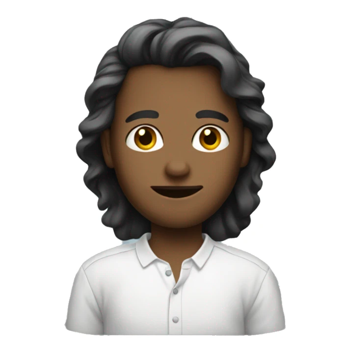 Big white shirt sticker