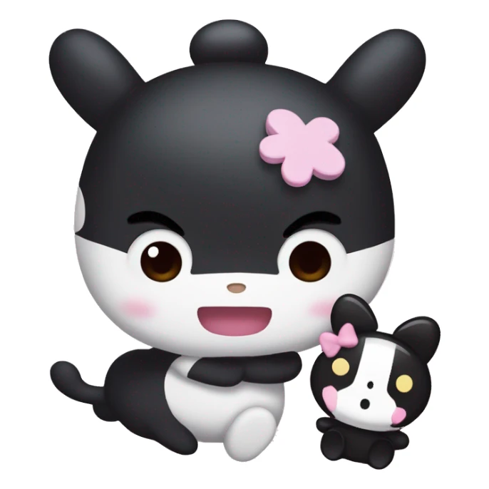 Kuromi and My Melody sticker