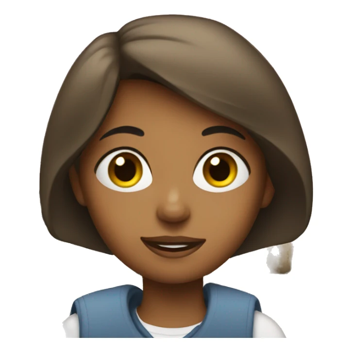 Girl in a car sticker