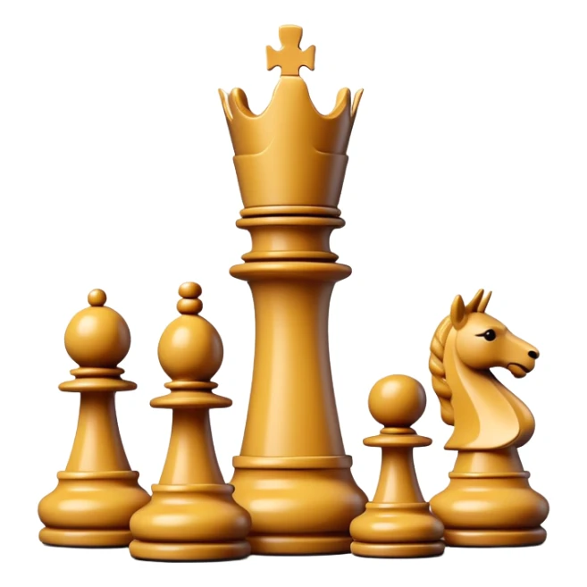sigma chess king & pièces, pièces stylées sticker