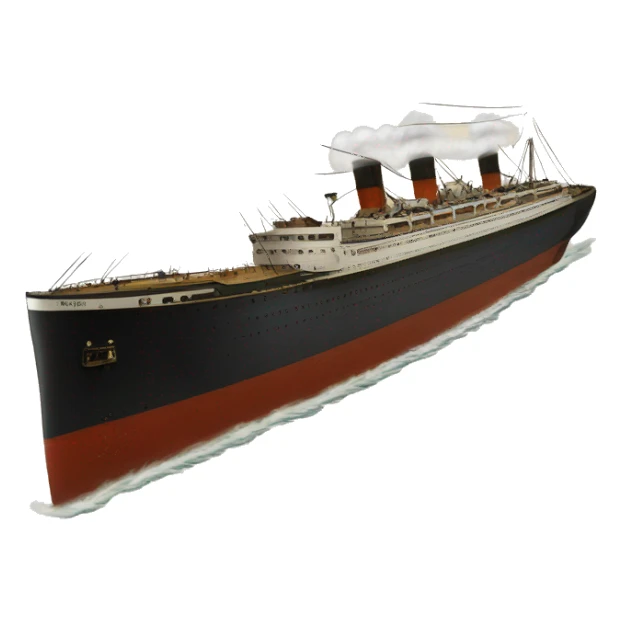 RMS Carpathia White Star Line sticker