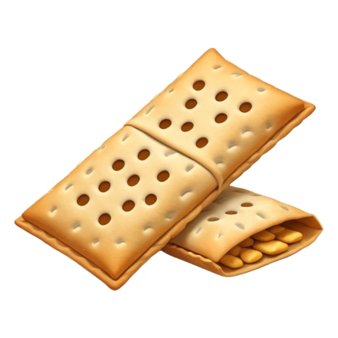 un tas de crackers aux graines sticker