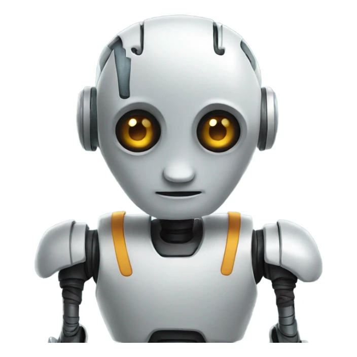 Robot sticker