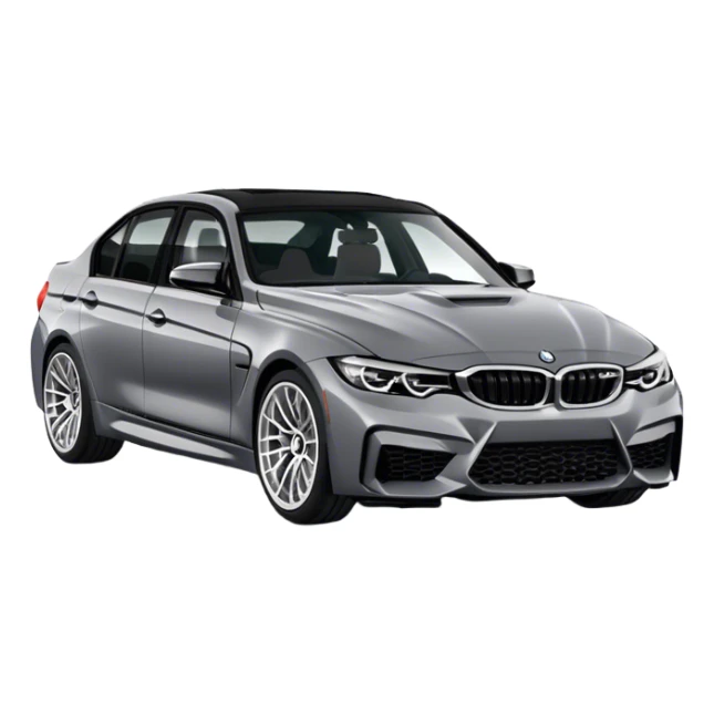 bmw m340i nardo grey white wheels sticker