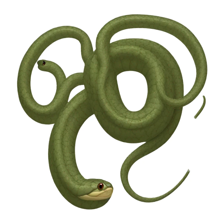 Common Worm Snake  sticker