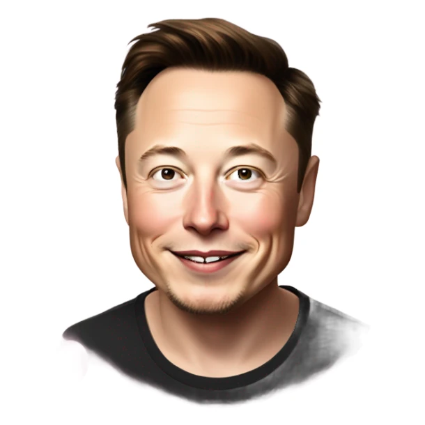 elon musk in love  sticker
