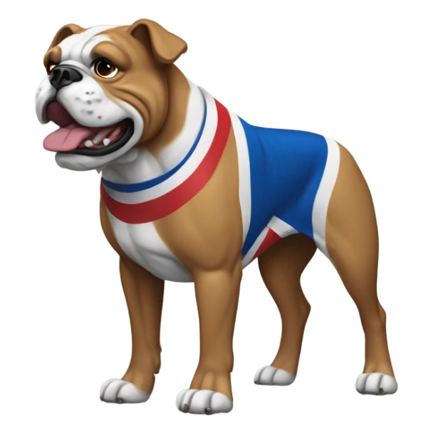 Folsom High School Bull dog sticker