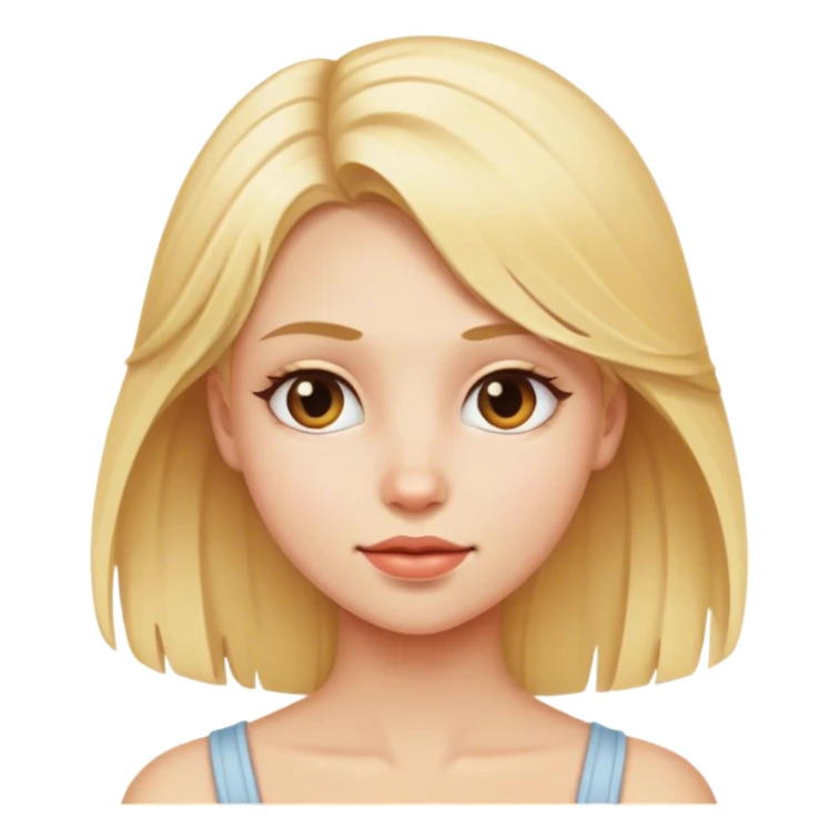 Blond Girl  sticker