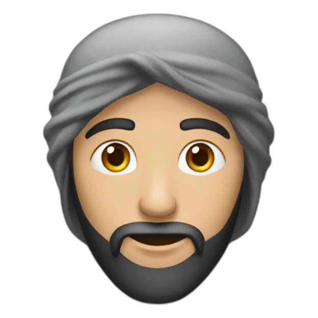 Un arabe avec un pistolet sticker