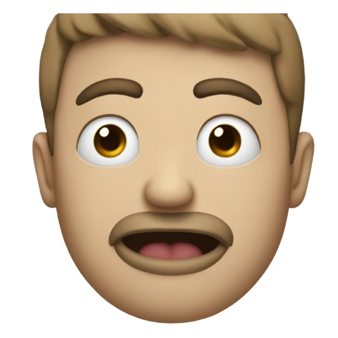 Mono con la lengua afuera  sticker