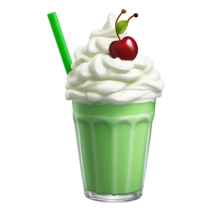 Green Milkshake  sticker