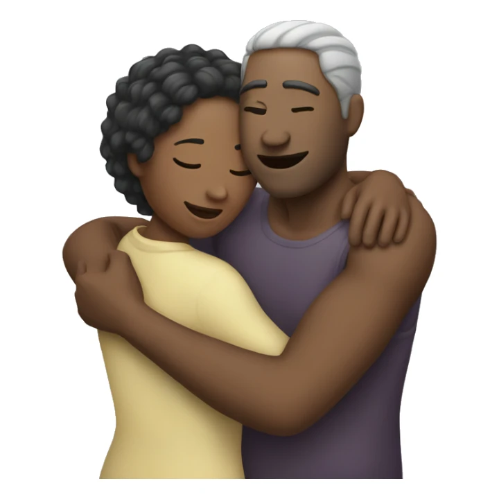 Man hug woman  sticker