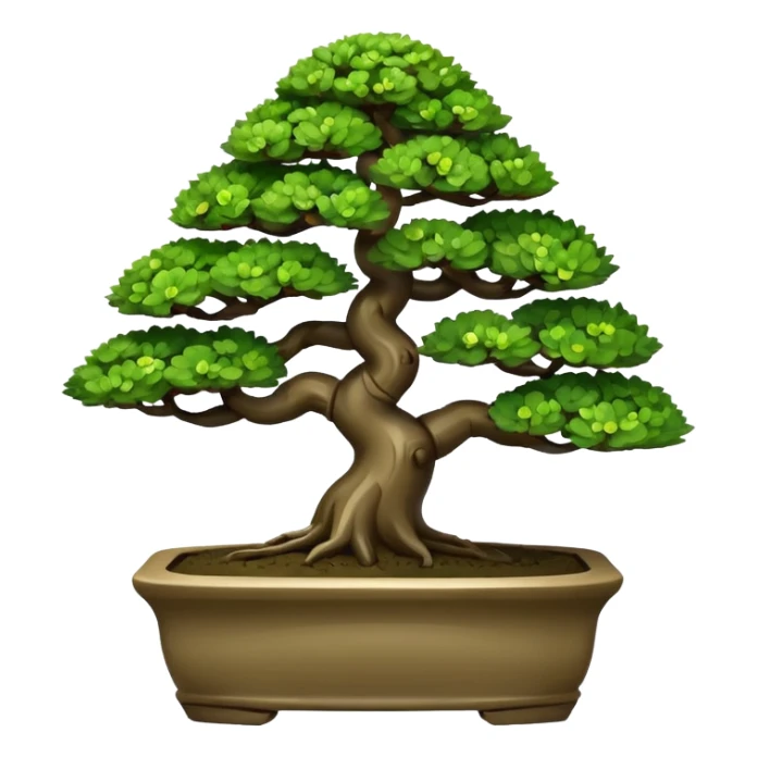bonsai tree sticker