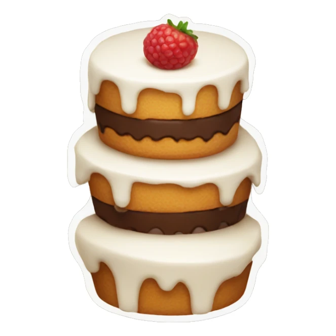 Dessert sticker