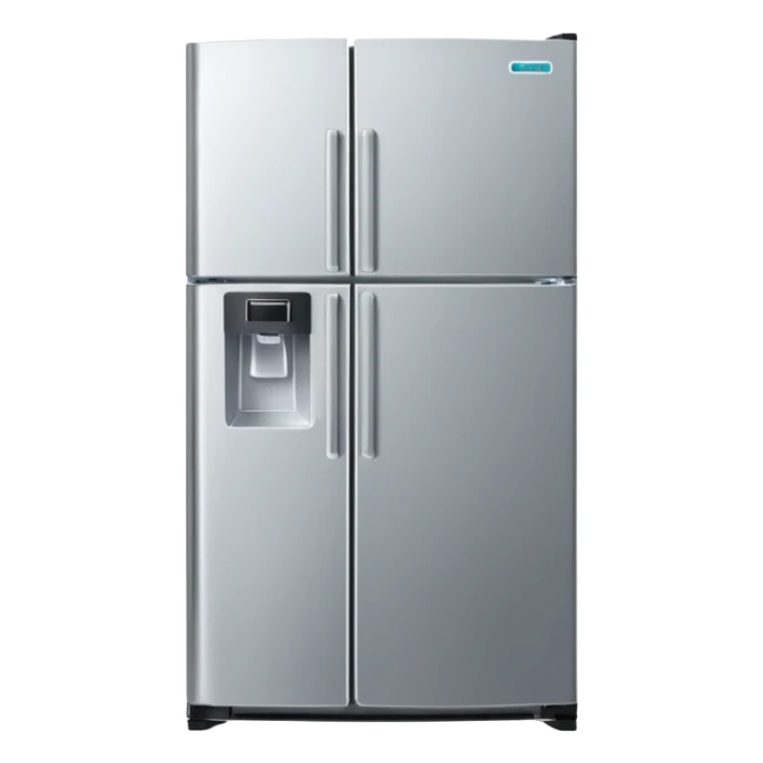 High resolution of  fridge sticker