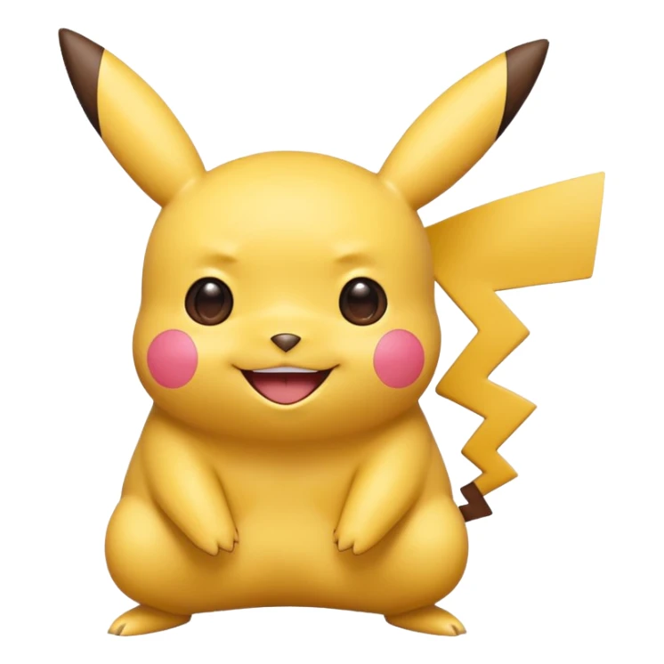 Pikachu emoji sticker