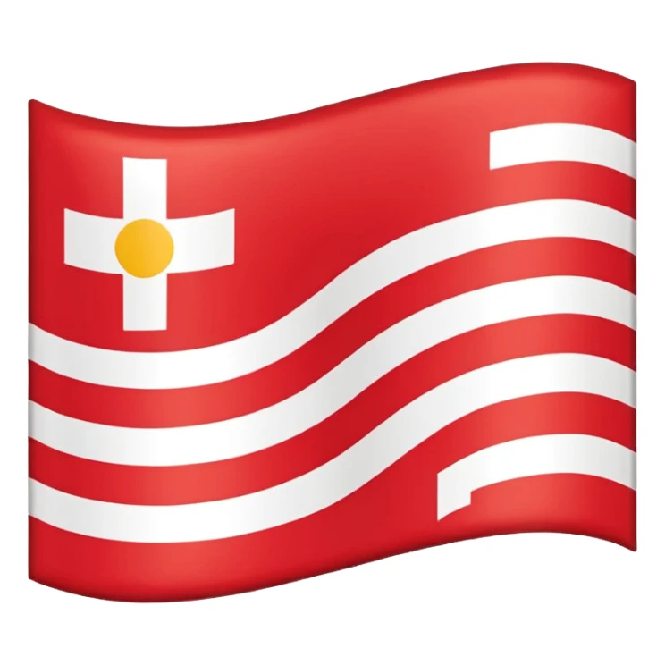 Biedenkopf, Hessen Fahne  sticker