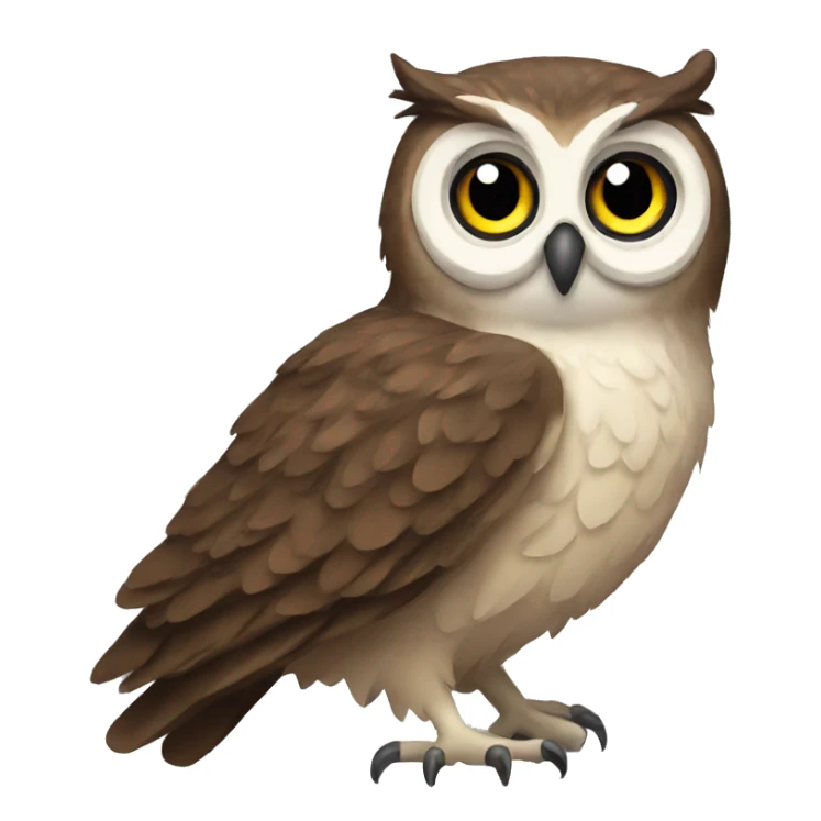 Owl sticker