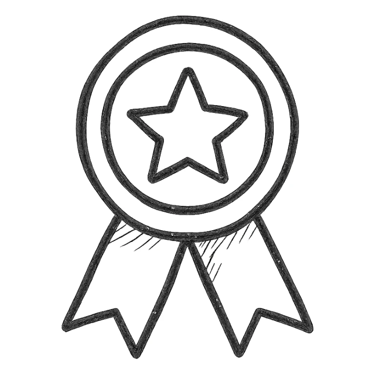 Award emoji sticker