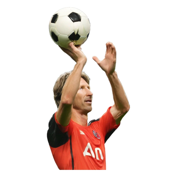 Van der sar qui arrête un tir dans la lucarne sticker