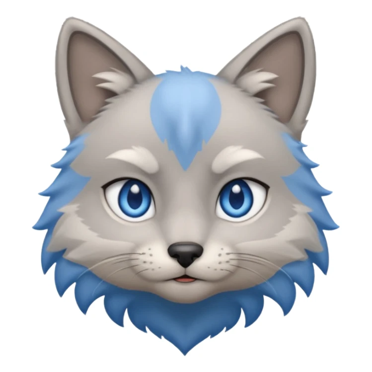 bluestar warrior cat sticker
