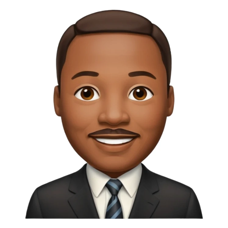 Martin Luther King Jr sticker