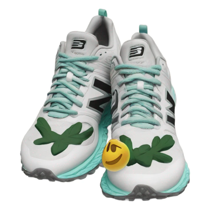 newbalance & district vision freshfoam hierro sticker