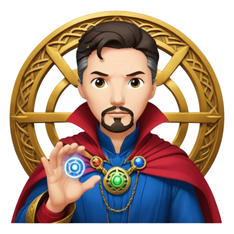 Create Doctor strange Superhero Emoji sticker