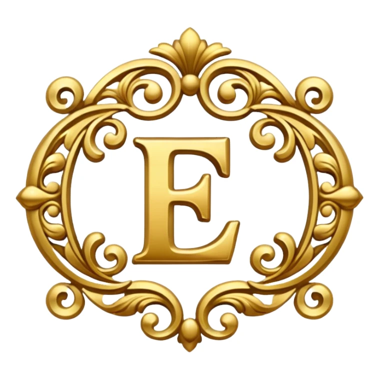 The word embellished decorated sticker