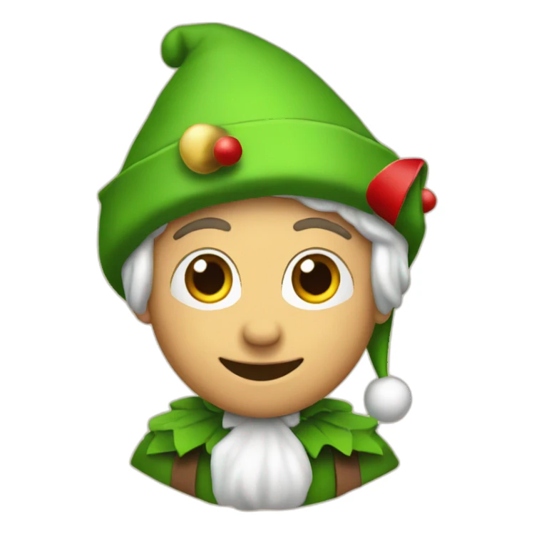 Podcasting-Christmas-Elf sticker