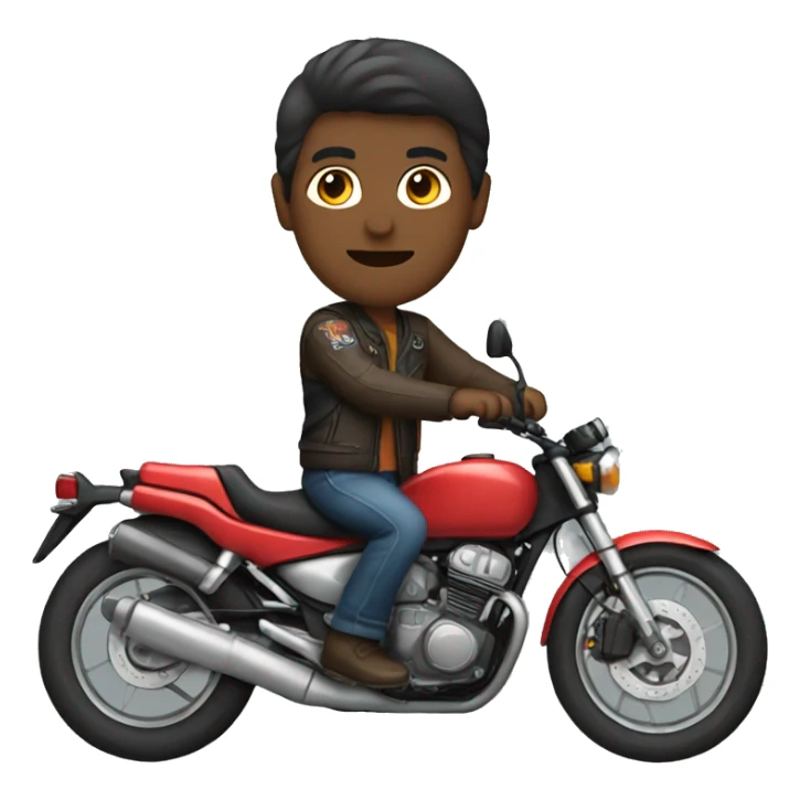 motorcycle user sticker