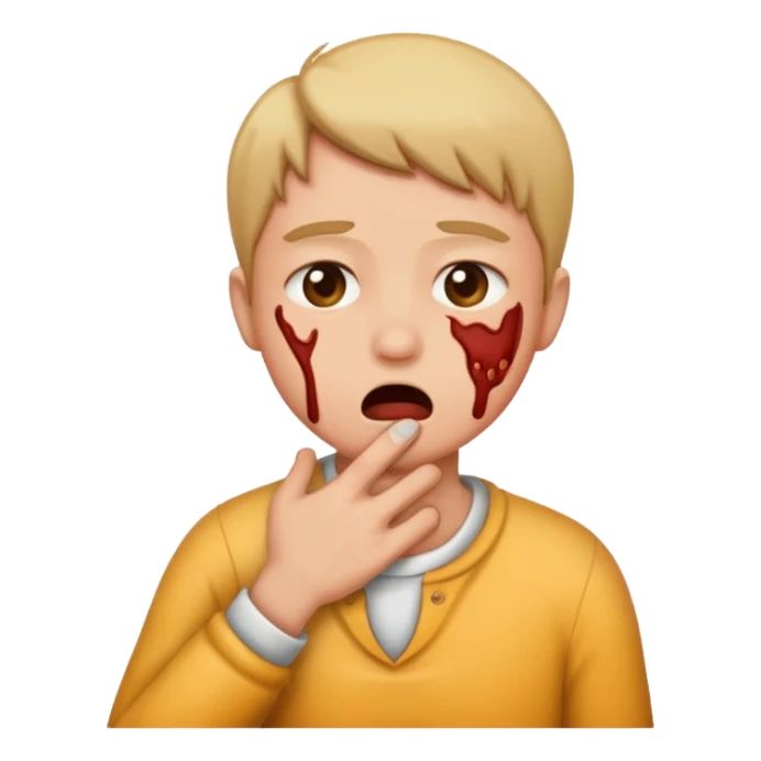 self choking emoji sticker