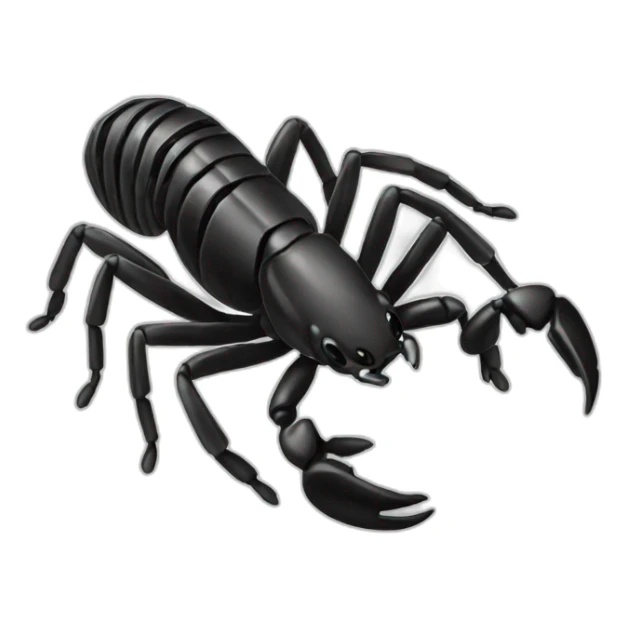scorpio chrome sticker