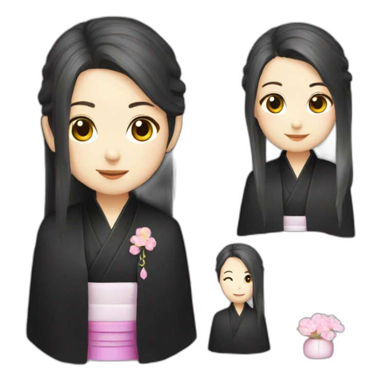 Girly-buddism-priest-japanese sticker