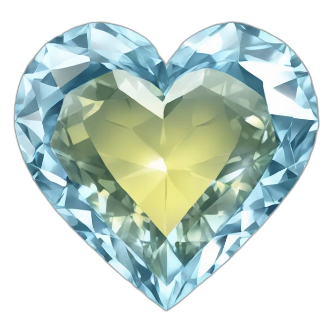 heart of diamond sticker