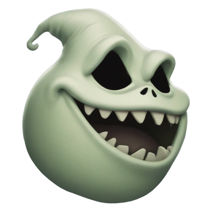The nightmare before Christmas Oogie boogie sticker