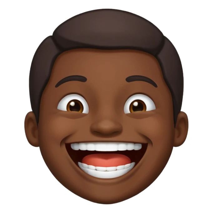 Lufy louthing and saying LOL sticker